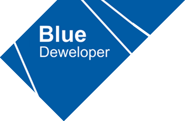 Blue Deweloper Logo